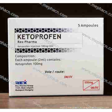 Ketoprofen Injecção para analgésicos e antipiréticos, medicamentos, produtos químicos